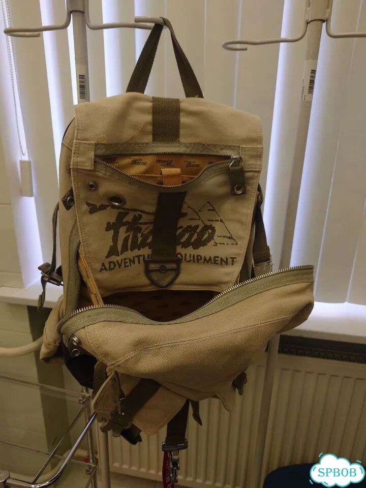 Рюкзак мужской Pharao 20L из брезента с ремнями фото 6