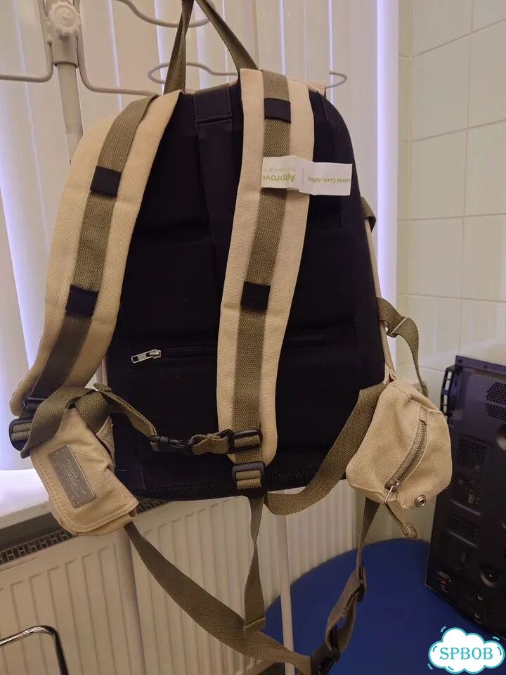 Рюкзак мужской Pharao 20L из брезента с ремнями фото 8