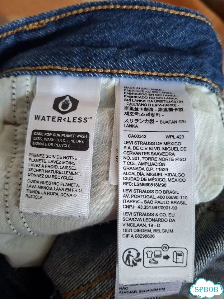 Джинсы levis широкиеW 26 L 32 фото 8