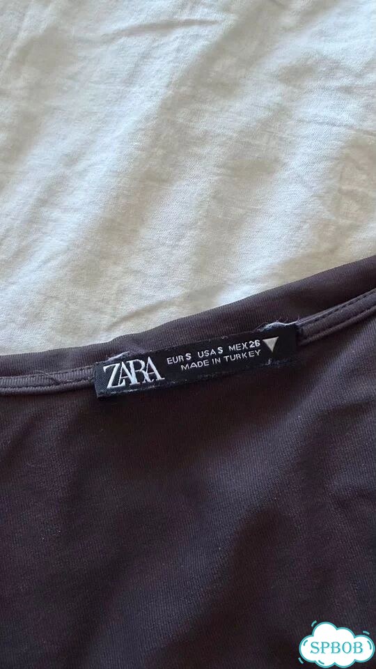 Боди Zara шоколадное фото 2