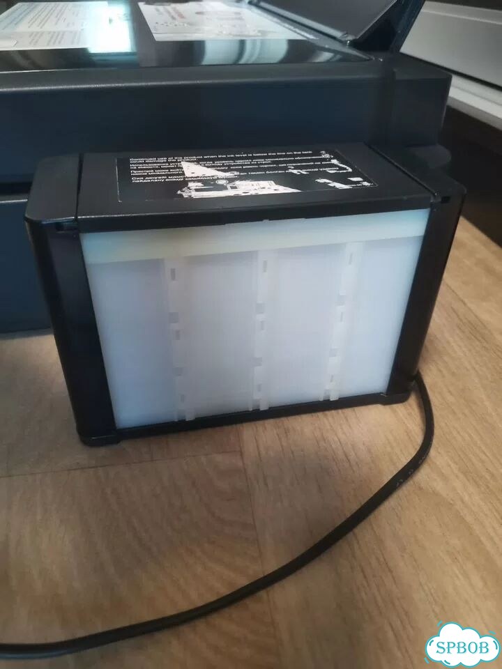 Мфу принтер Epson l355 с снпч. На запчасти фото 6