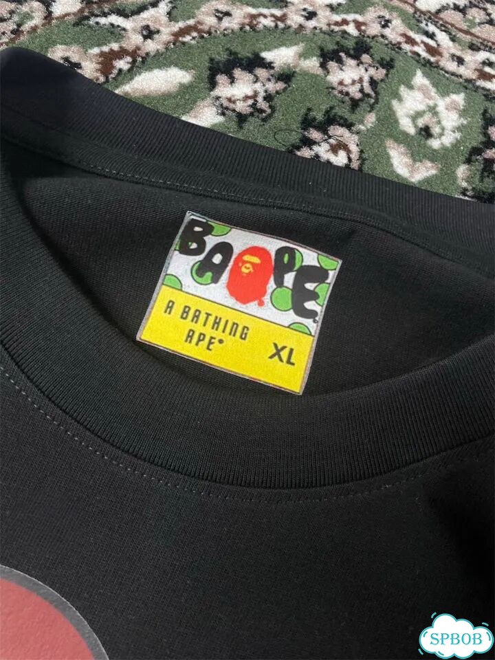 Лонгслив bape x spanch bob фото 2