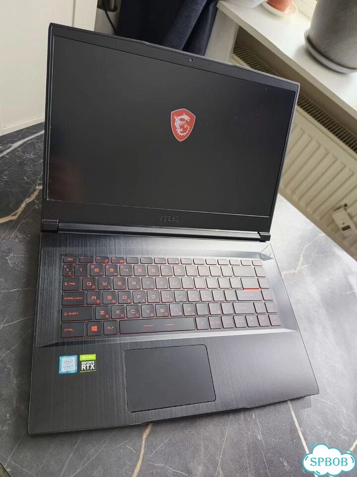 Msi RTX 2060/32гб/120гц/i5-9300H/512гб как новый фото 2