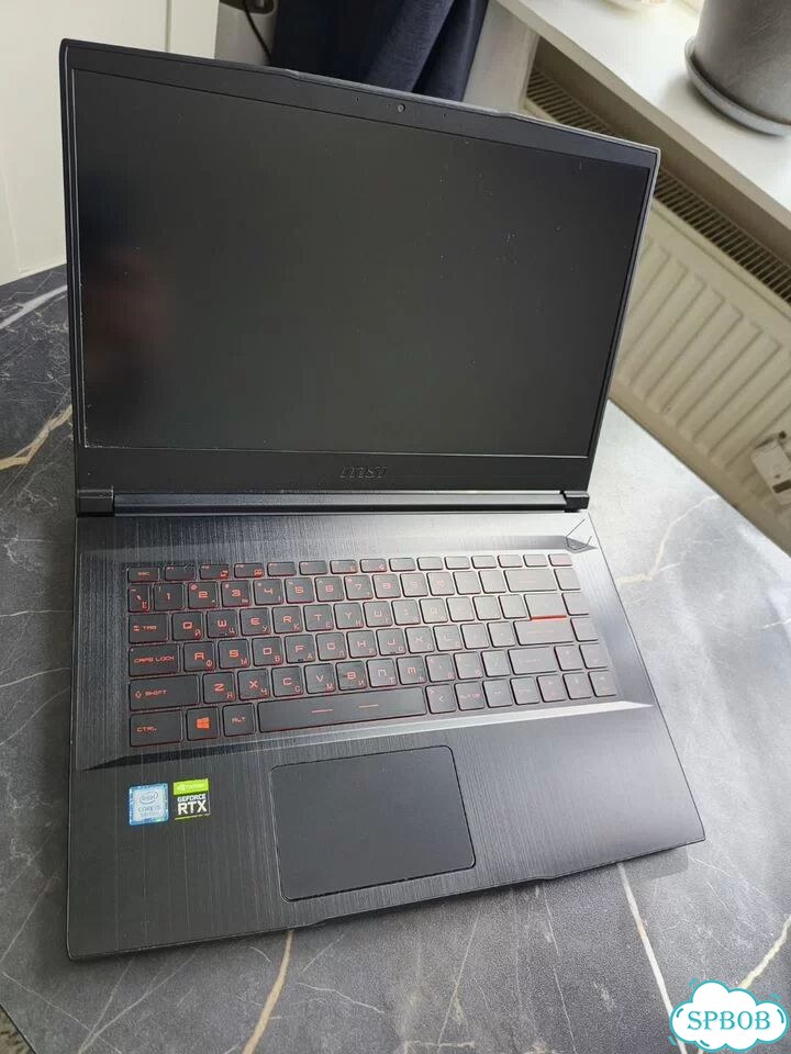 Msi RTX 2060/32гб/120гц/i5-9300H/512гб как новый фото 4