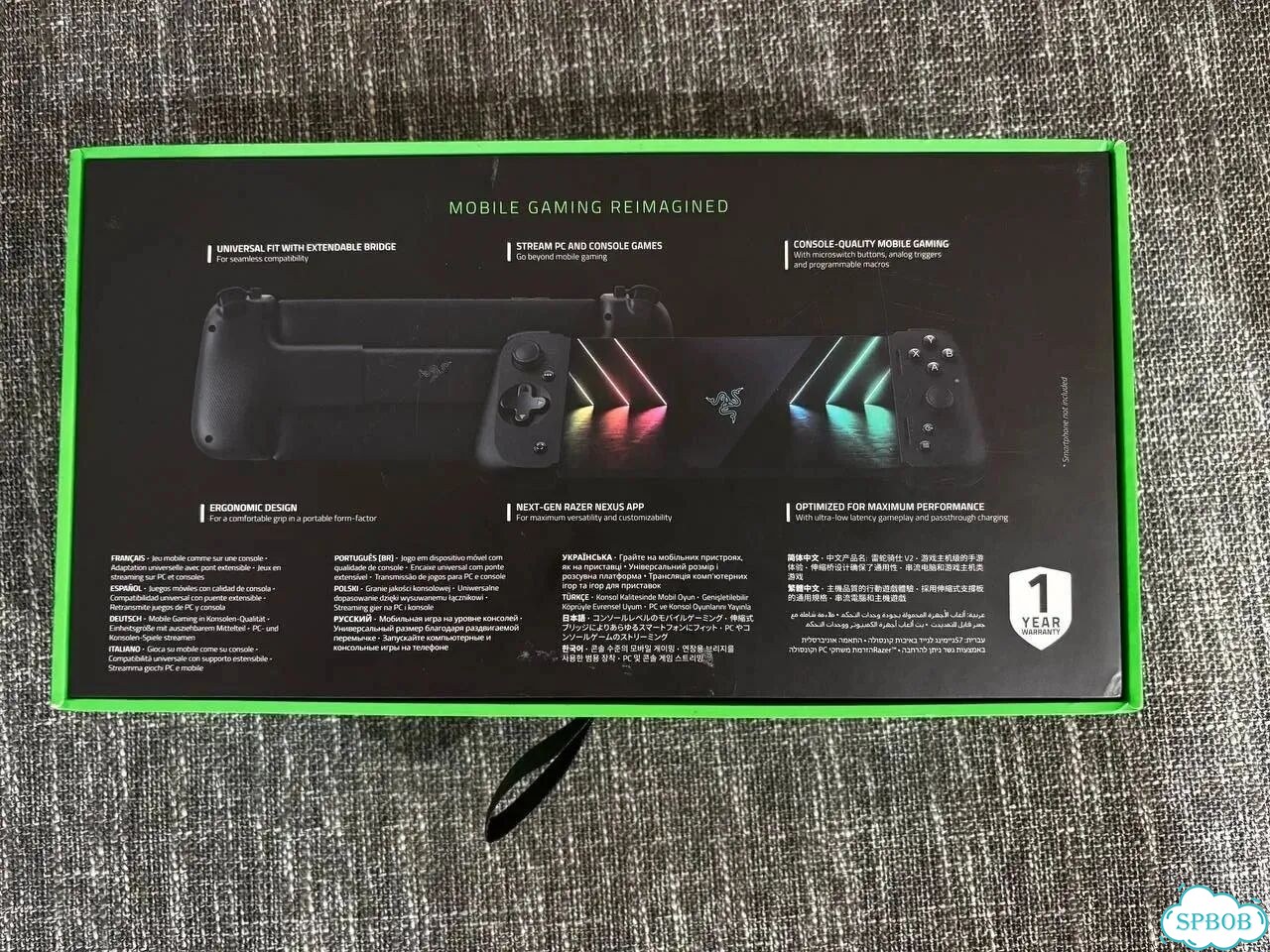 Джойстик для телефона Razer Kishi V2 фото 4
