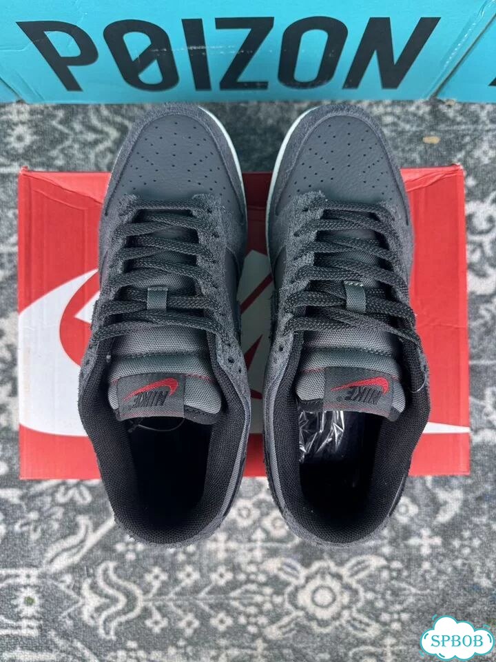 Nike Dunk Low Black Premium Оригинал фото 4