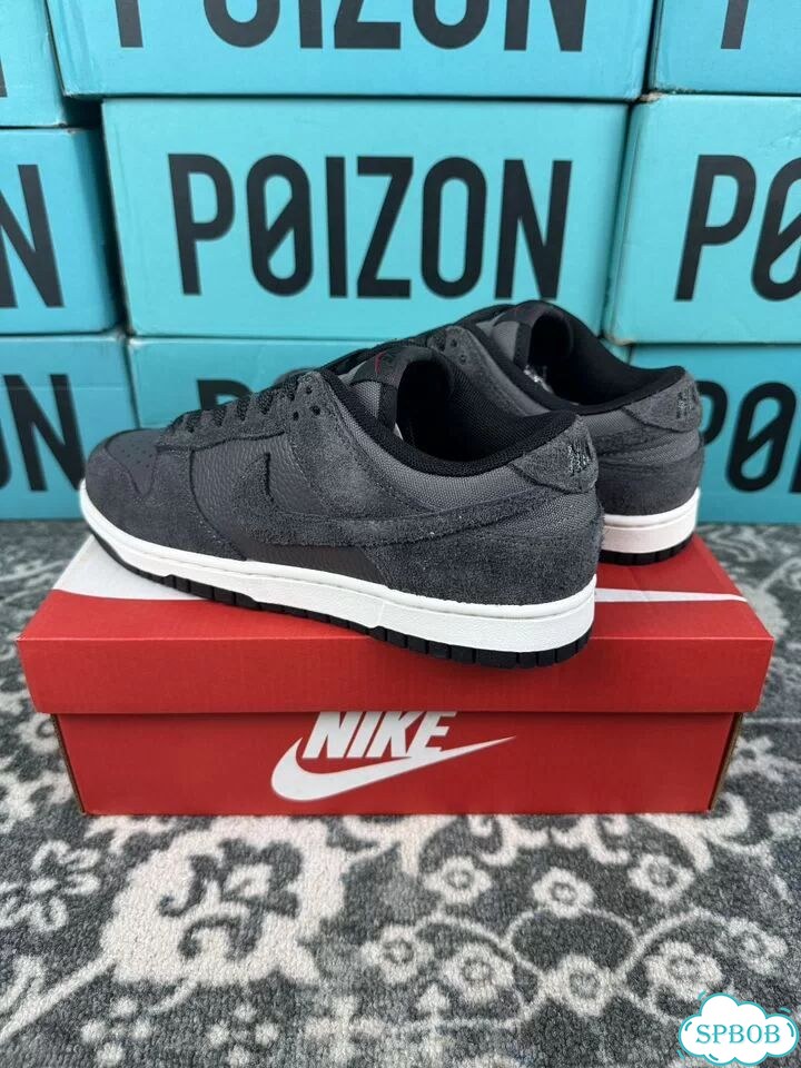 Nike Dunk Low Black Premium Оригинал фото 5