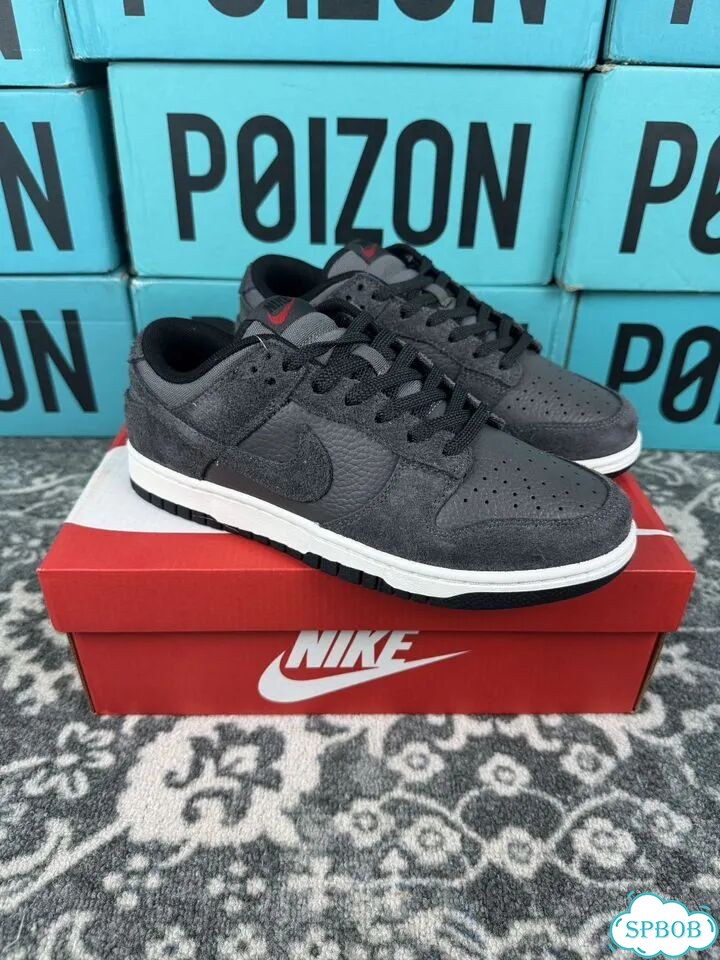 Nike Dunk Low Black Premium Оригинал фото 7