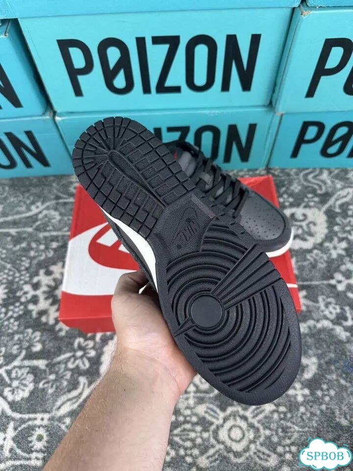 Nike Dunk Low Black Premium Оригинал фото 8