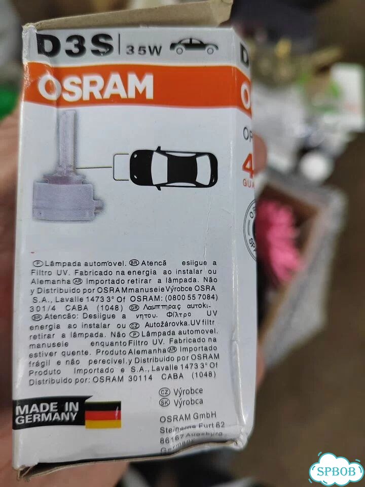Osram Лампа автомобильная D3S, 2 шт. арт. 66340 фото 2