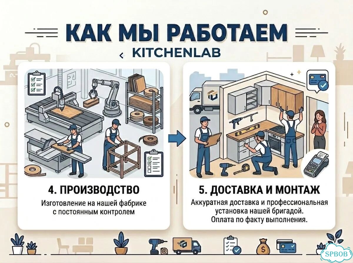 Кухни на заказ. Собственное производство фото 10