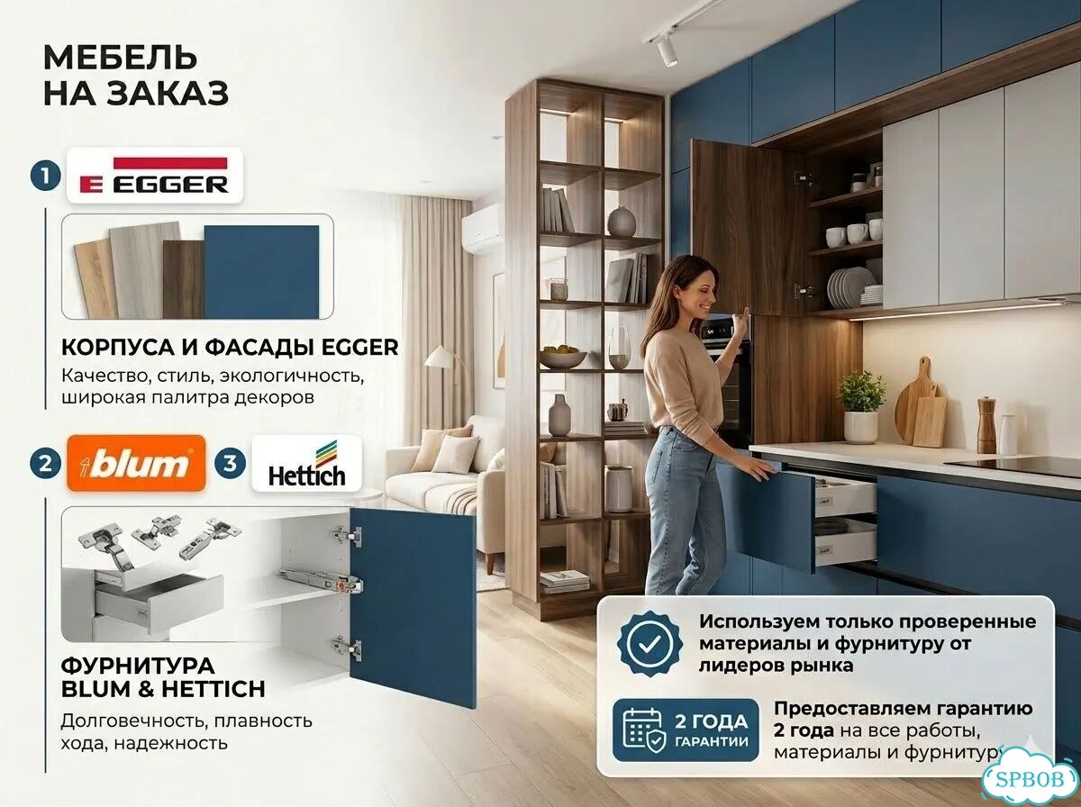 Кухни на заказ. Собственное производство фото 8