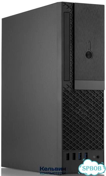 Foxline FL-1001-TFX300S-U32C mATX case, black w/PSU TFX 300W, w/2xUSB2.0+2xUSB3.0+1xType-C (USB2.0) фото 1