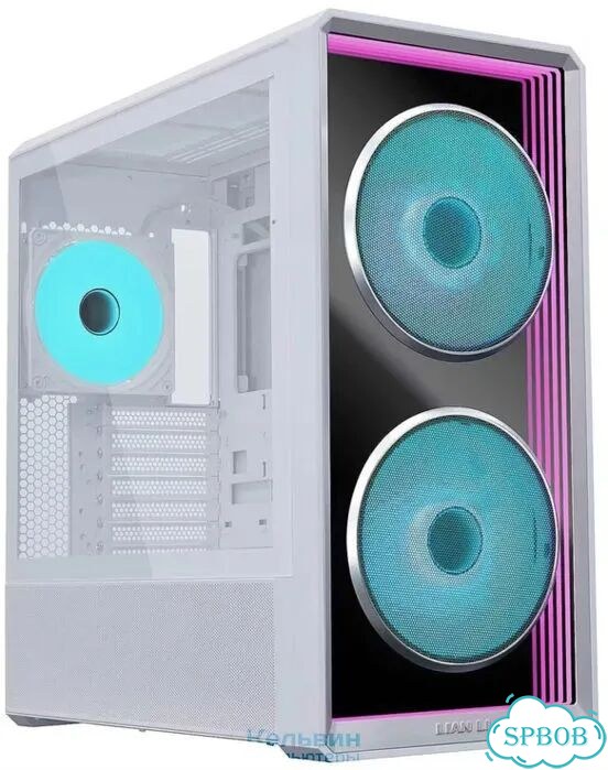 Lian-Li Lancool 217 Inf белый без бп ATX 7x120mm 3x140mm 2xUSB3.0 audio bott PSU (G99.LAN217infw.10R фото 1