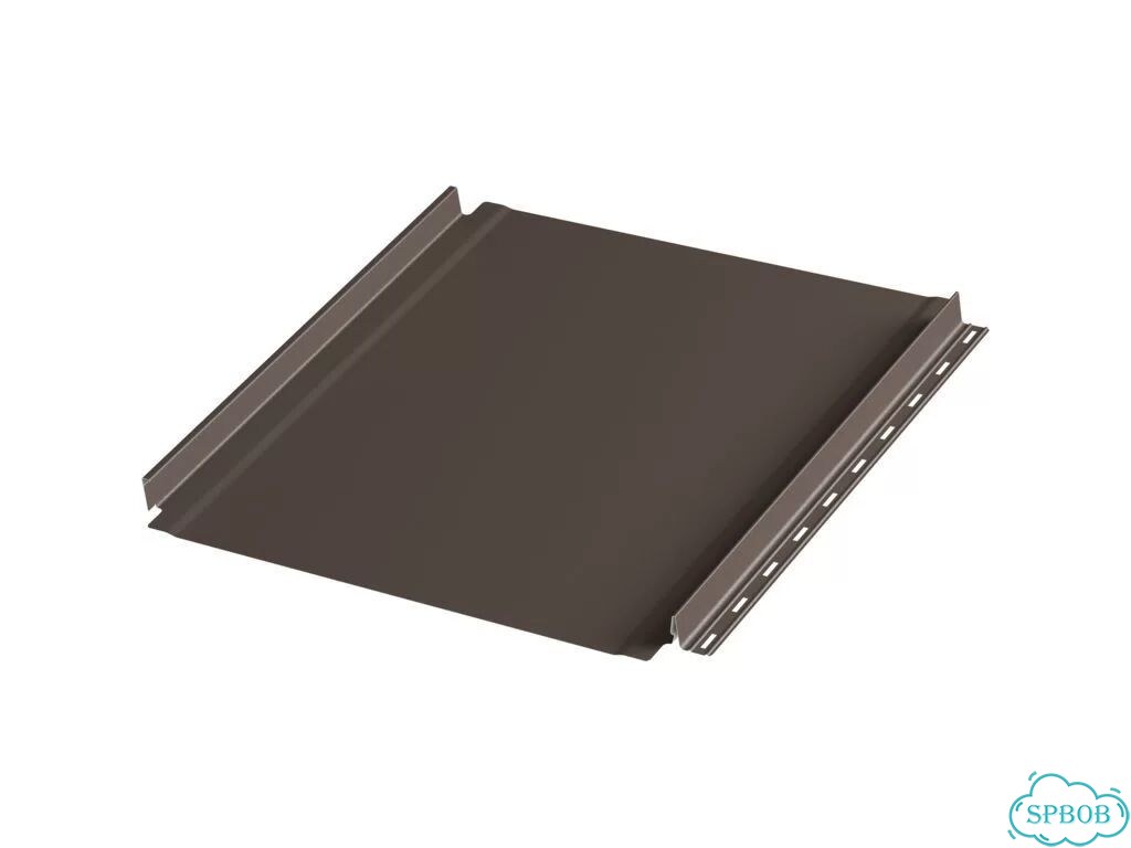 Фальцевая панель c подгибом Aquasystem aquaclick Эталон Zn180 Rooftop Бархат, RR 32 фото 1