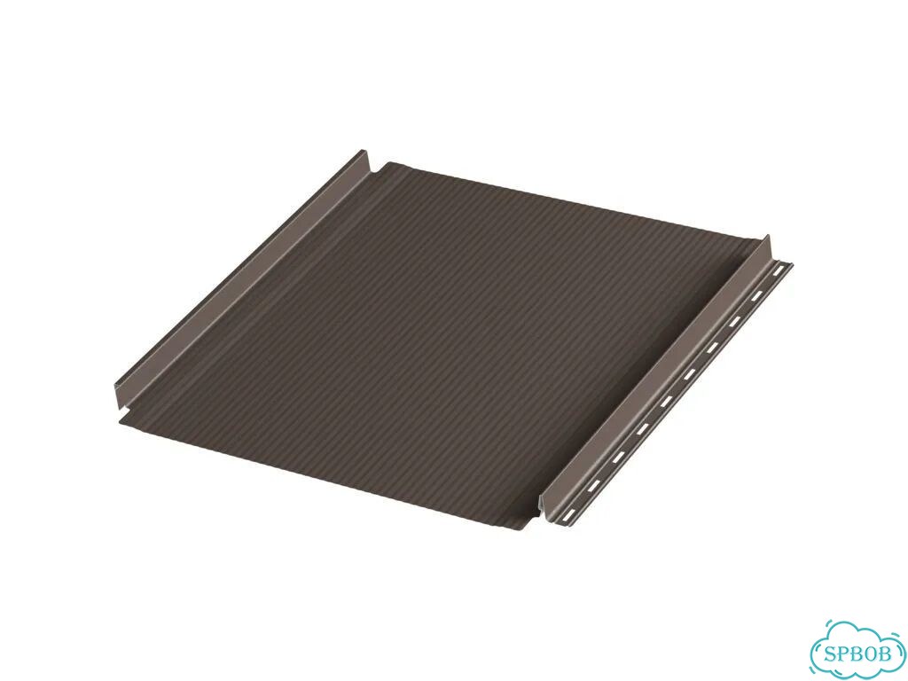 Фальцевая панель c подгибом Aquasystem aquaclick Бриз Zn180 Rooftop Бархат, RR 32 фото 1