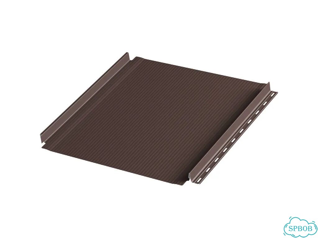 Фальцевая панель c подгибом Aquasystem aquaclick Бриз Zn275 Rooftop Кашемир, RAL 8017 фото 1