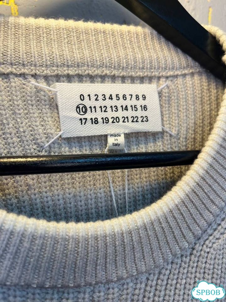 Свитер Maison Margiela бежевый фото 7