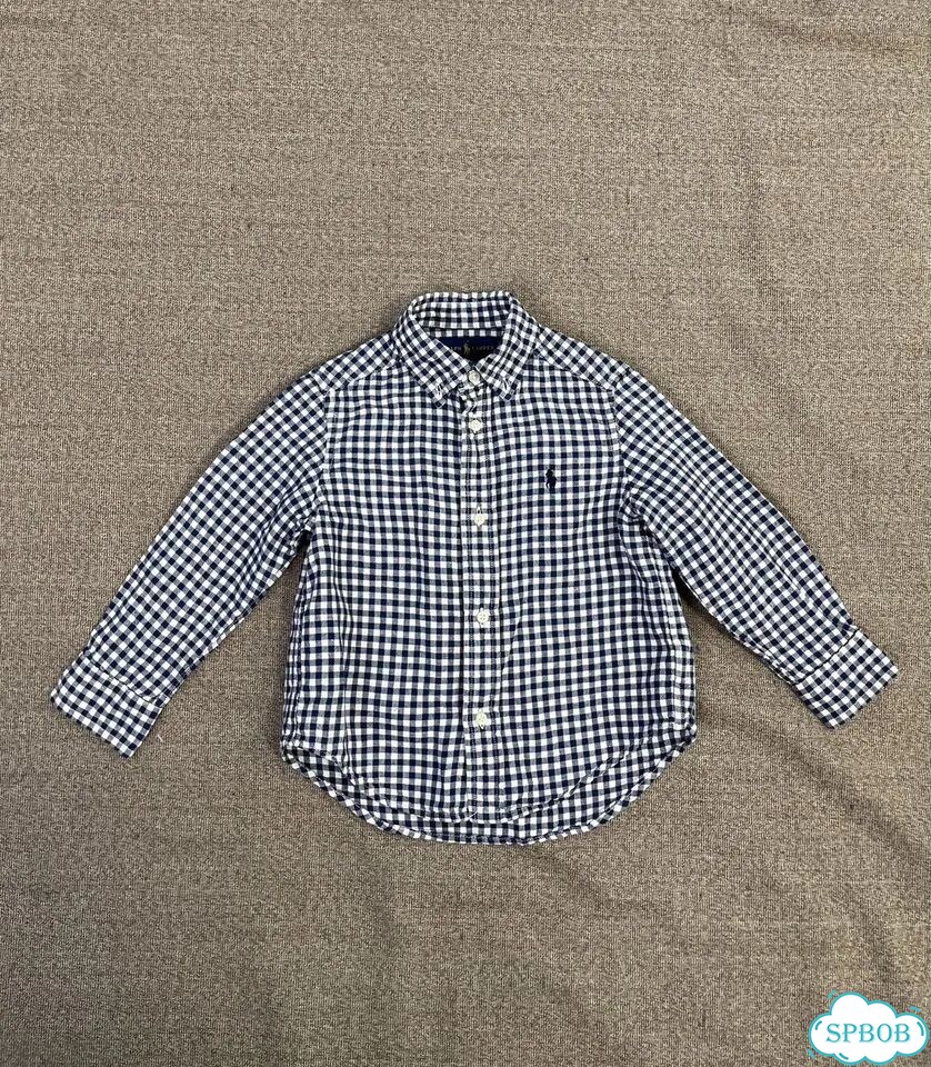Детская рубашка Ralph Lauren 2T на мальчика 92 фото 1