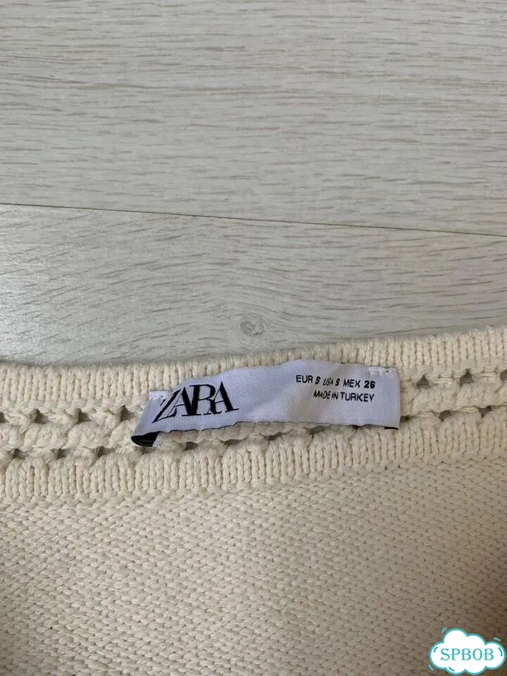 Вязаный топ Zara S фото 3