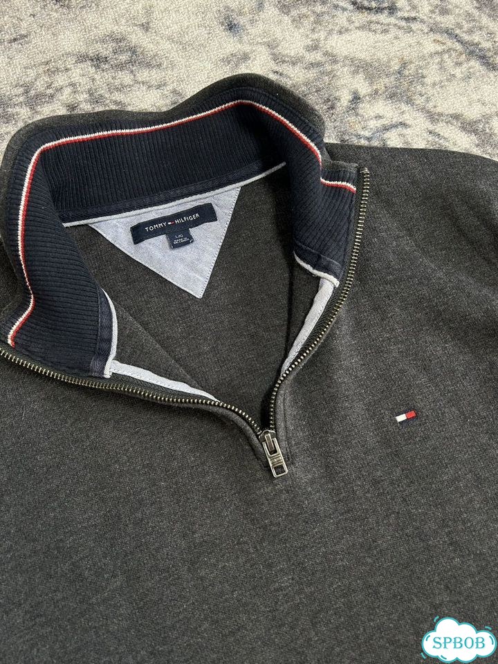 Кофта 1/4 zip tommy hilfiger фото 4