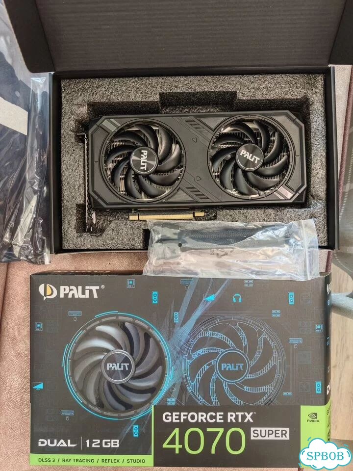 Видеокарта Palit Geforce 4070 super Dual фото 1