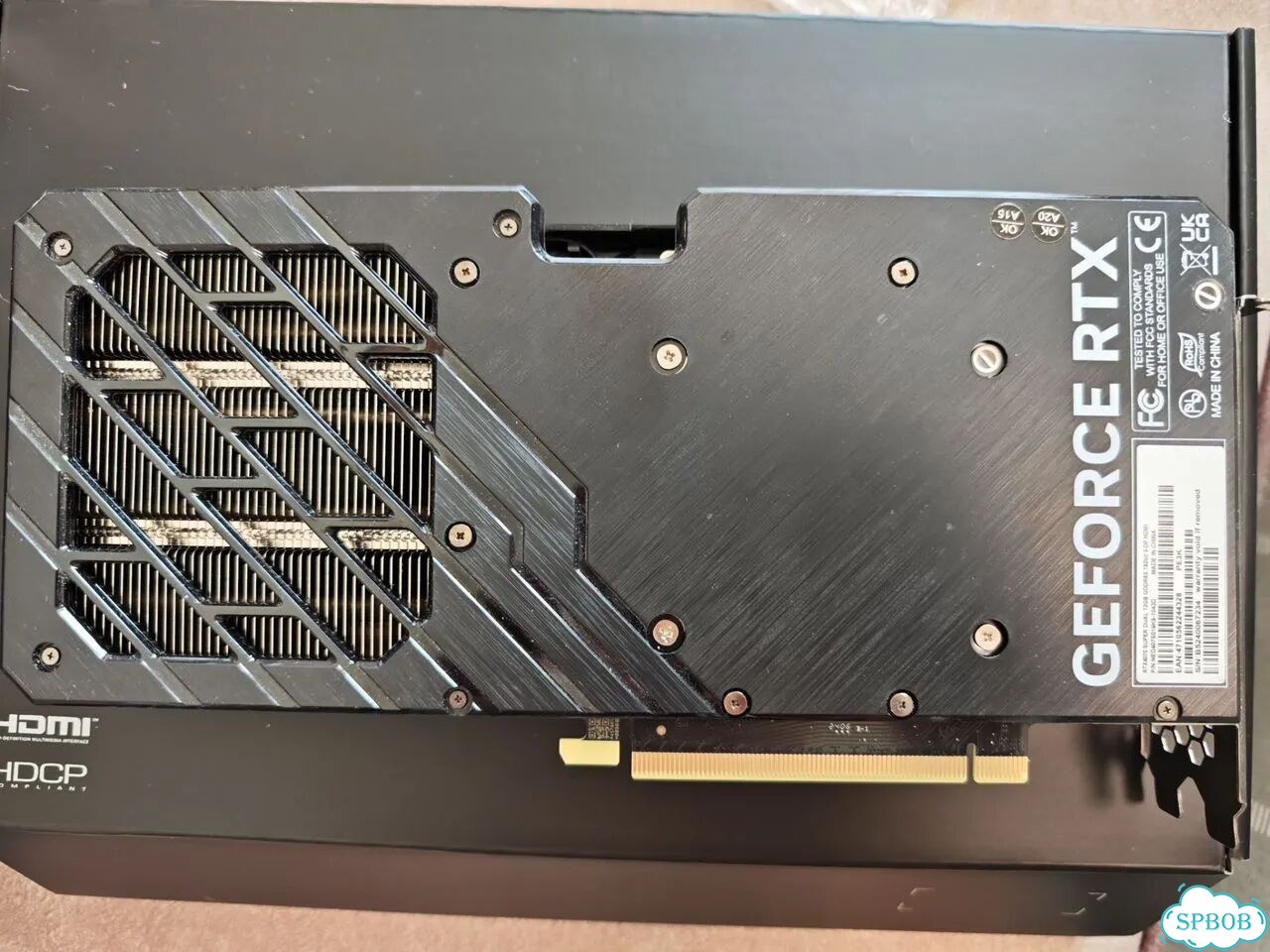 Видеокарта Palit Geforce 4070 super Dual фото 3
