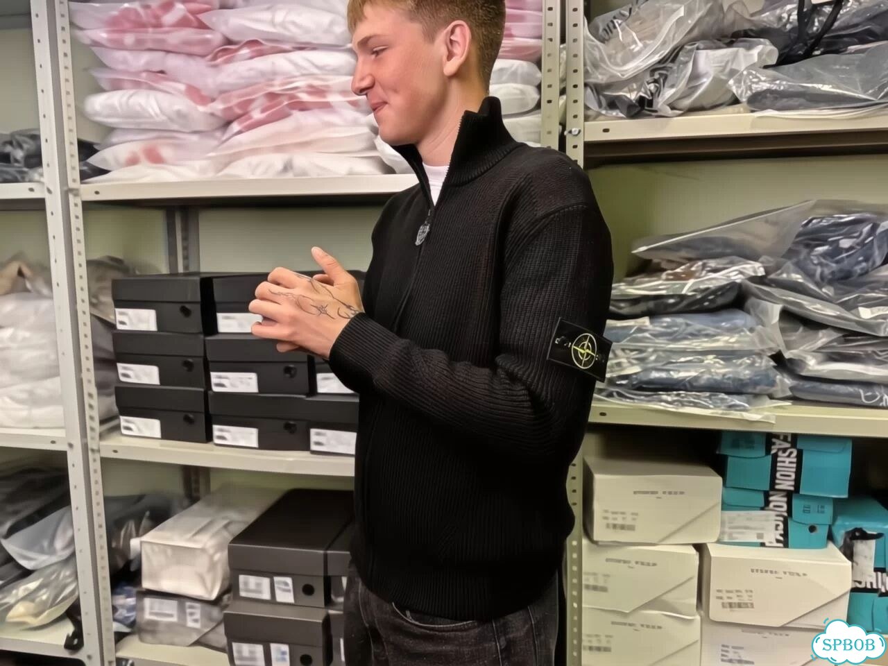Кардиган stone island фото 5