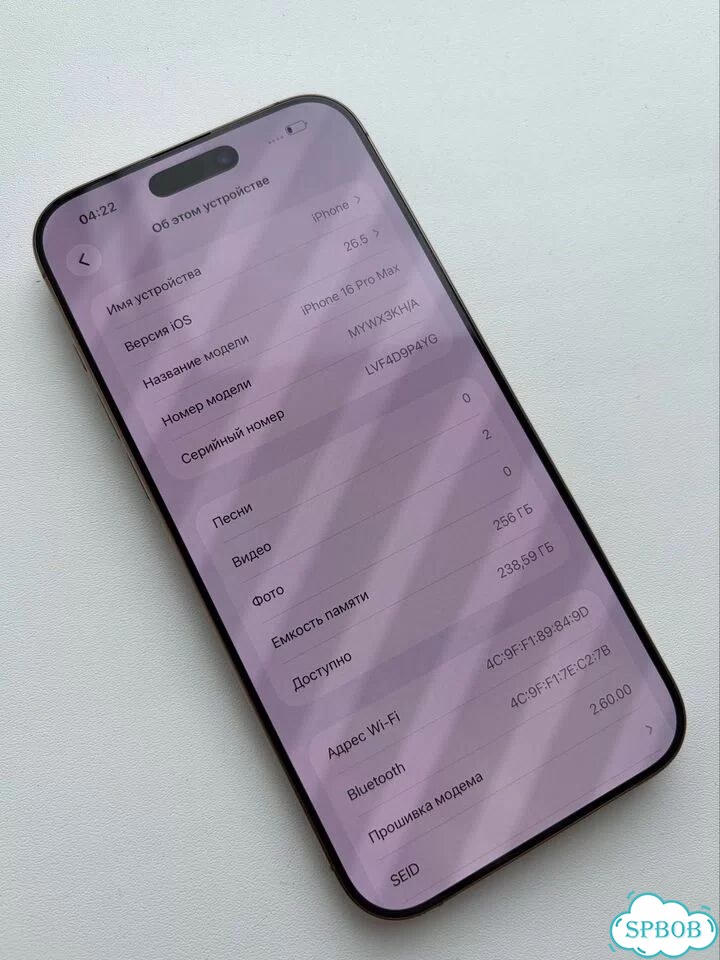iPhone 16 Pro Max, 256 ГБ, SIM + eSIM фото 7