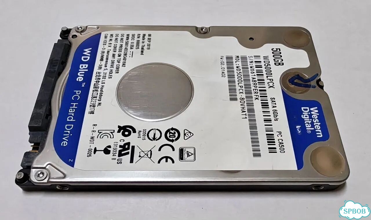 Жесткий диск WD 500 Гб для ноутбука фото 1