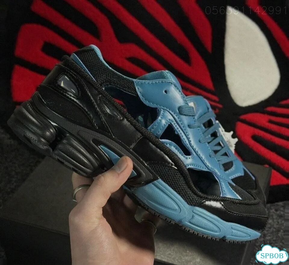Кроссовки adidas raf simons ozweego replicant blue фото 1