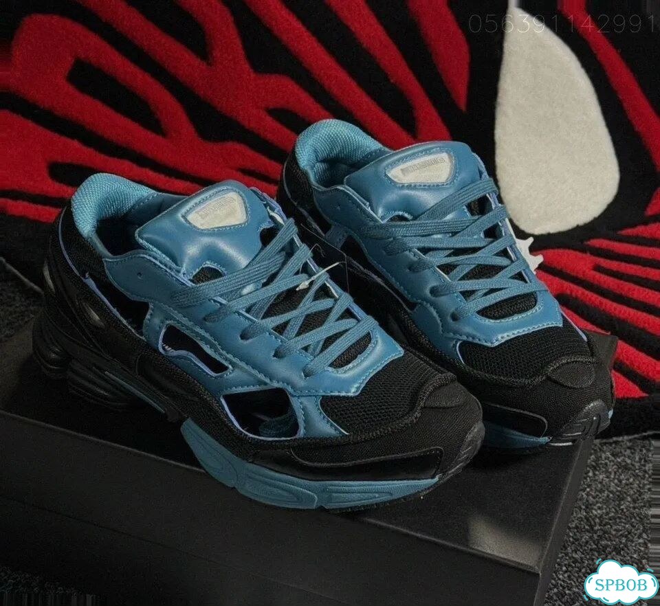 Кроссовки adidas raf simons ozweego replicant blue фото 2