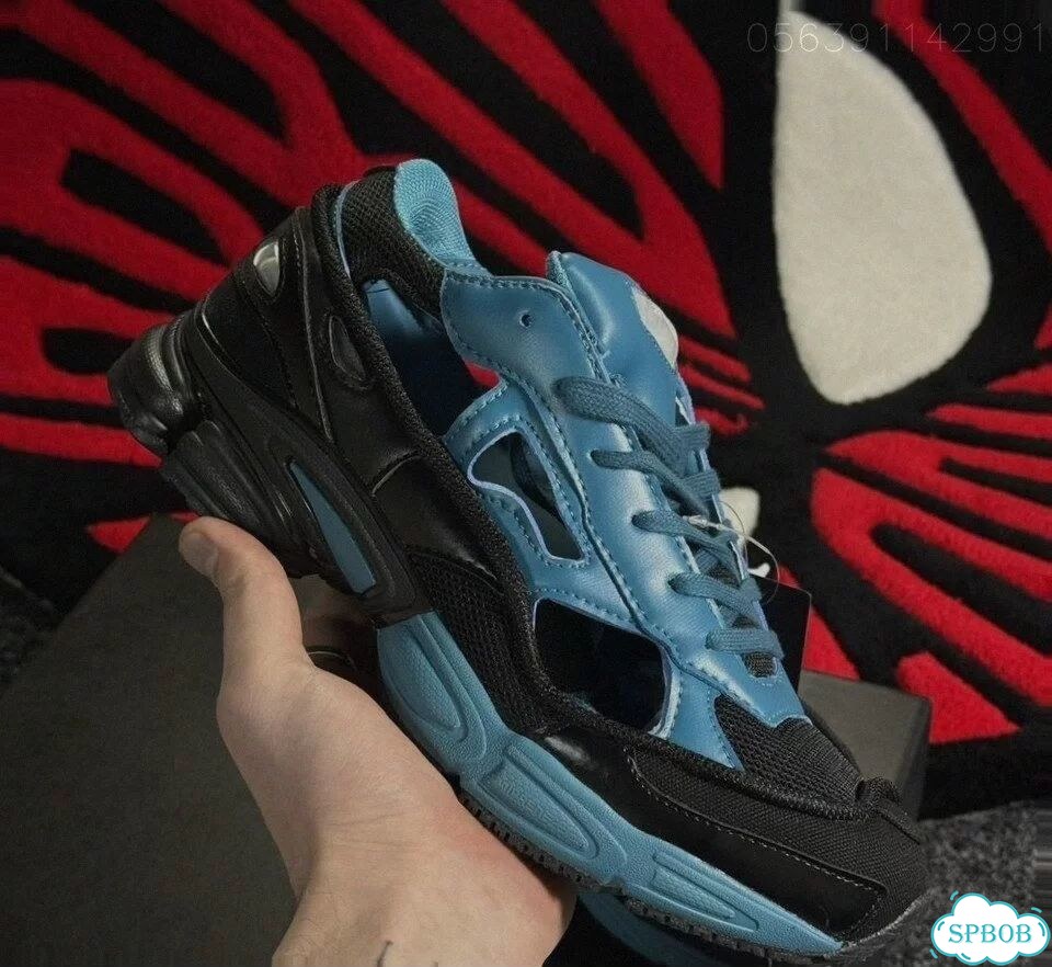 Кроссовки adidas raf simons ozweego replicant blue фото 6