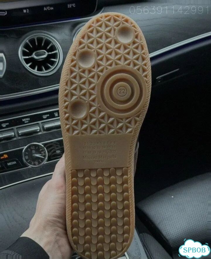 Кроссовки maison margiela replica brown фото 5