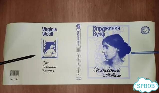 Суперобложка к книге Вирджинии Вульф фото 1