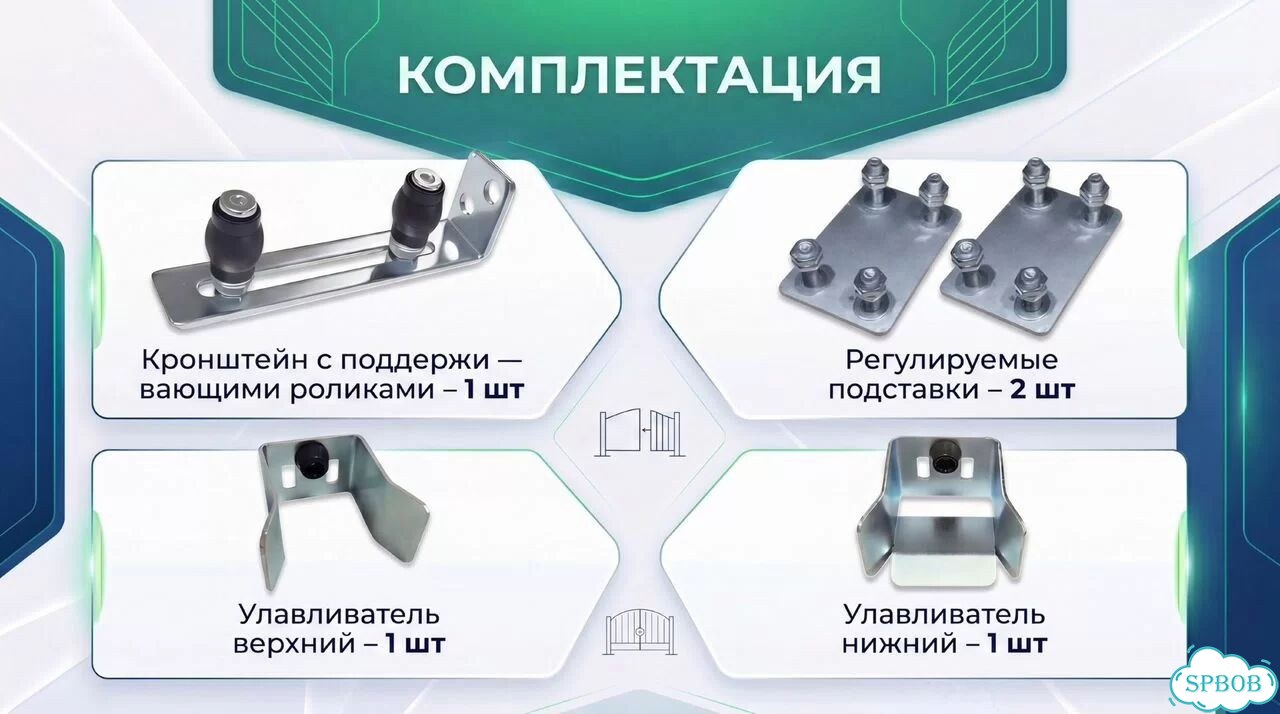 Откатные ворота Премиум фото 5