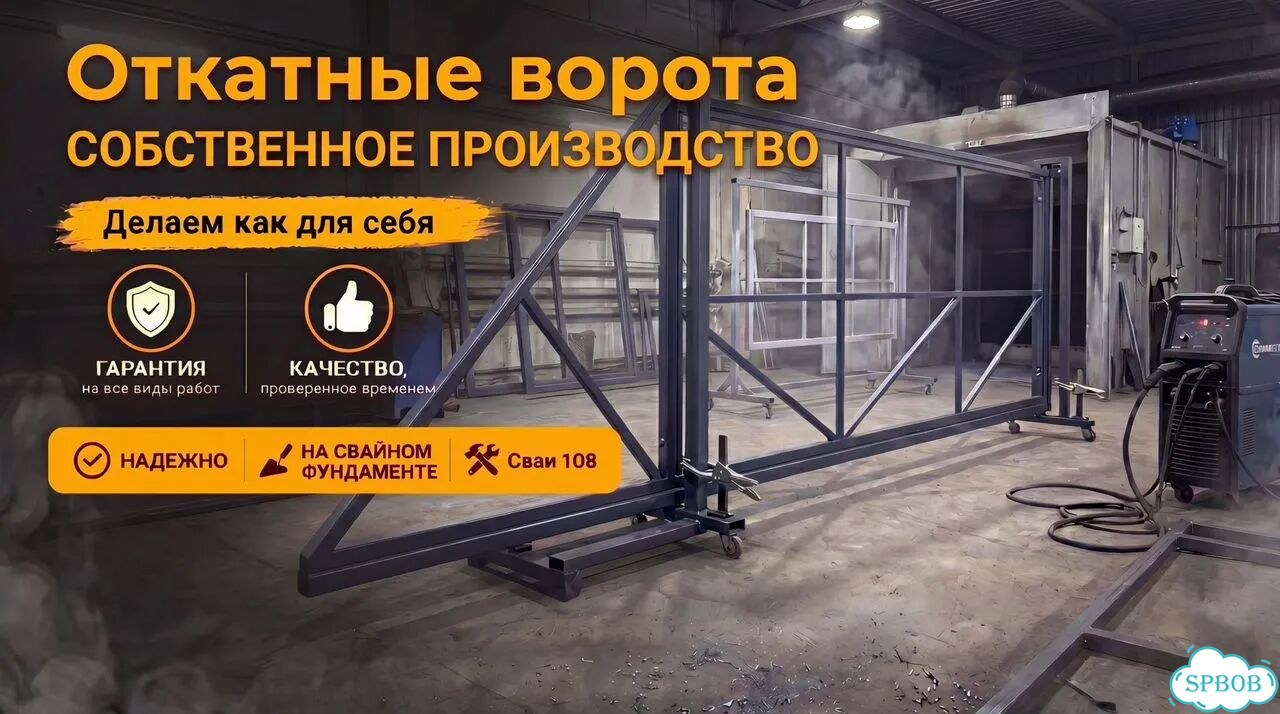Откатные ворота Премиум фото 7