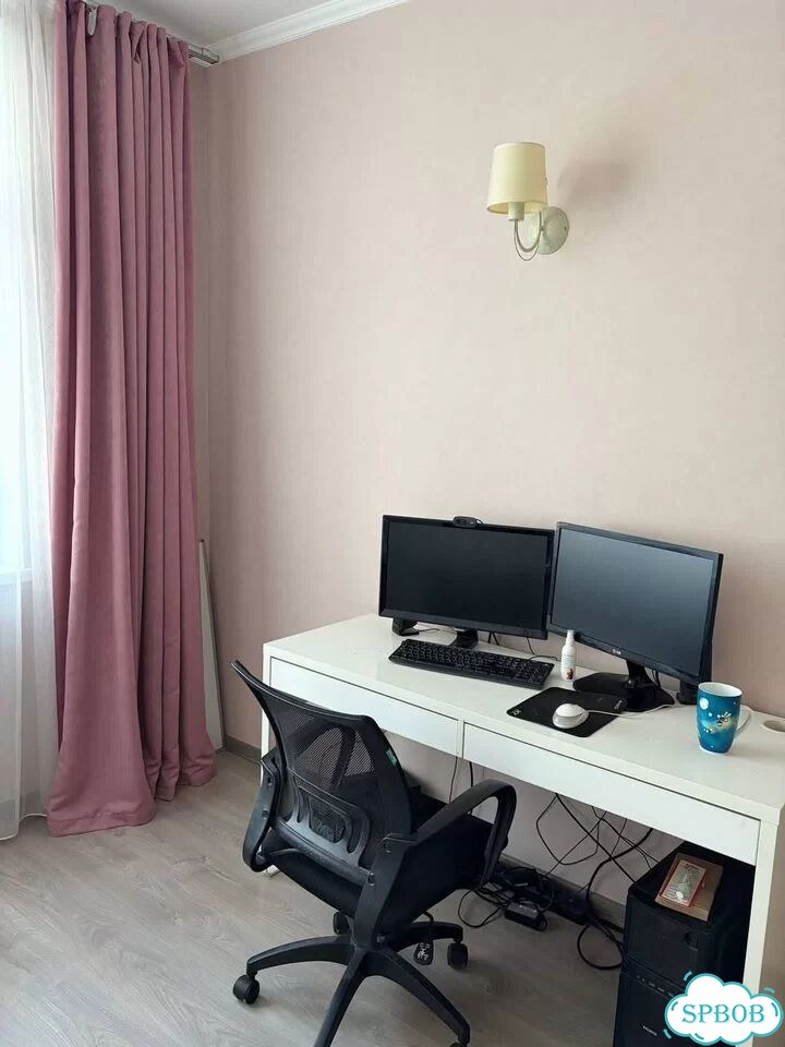 1-к. квартира, 49 м², 9/19 эт. фото 3