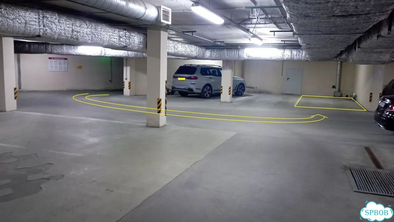 Машиноместо, 14 м² фото 3