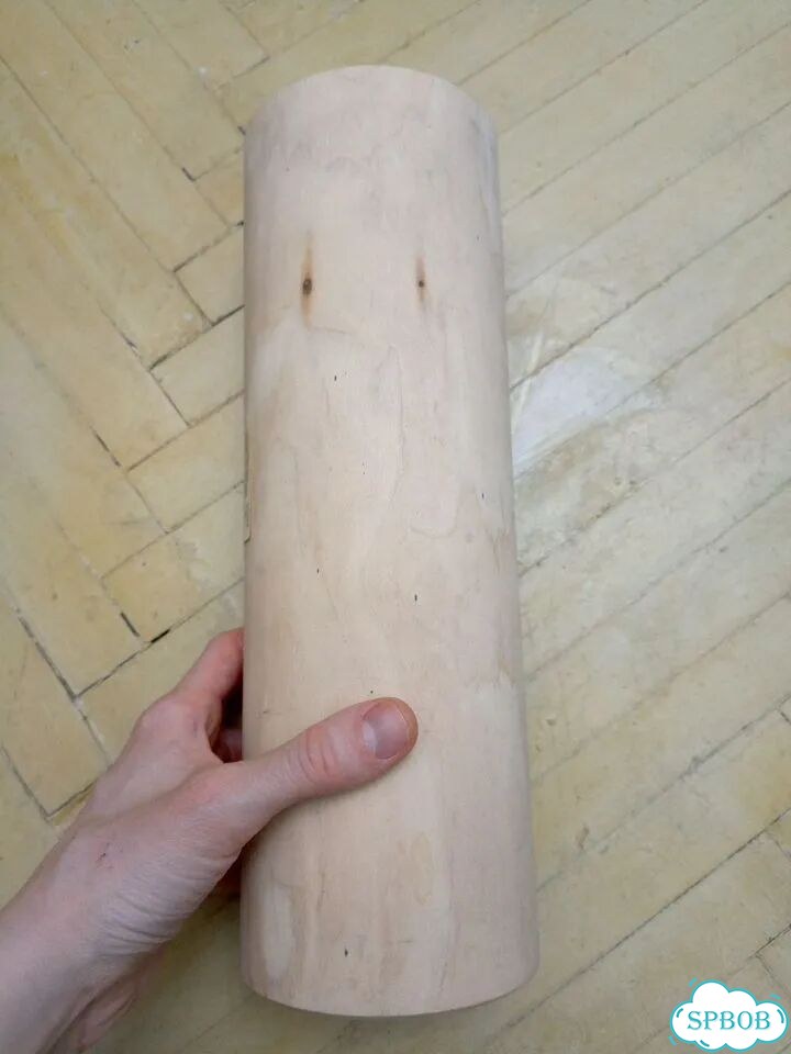 Оцилиндрованное бревно фото 1