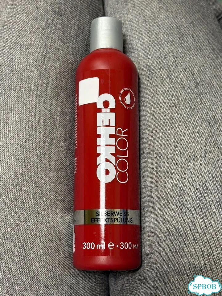 Ополаскиватель для волос C:ehko серебристо-белый фото 1