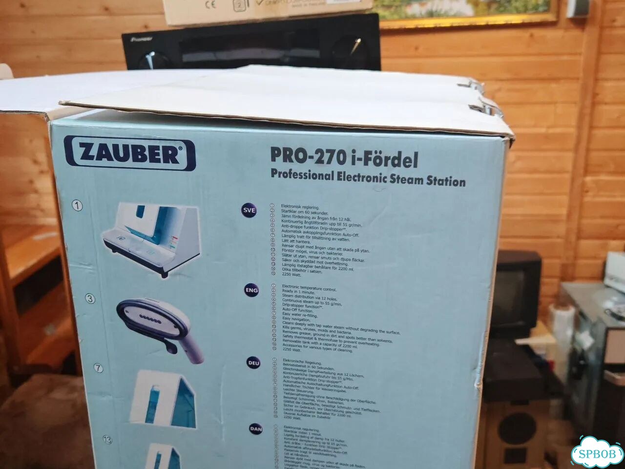 Отпариватель zauber PRO-270S i-Fördel фото 2