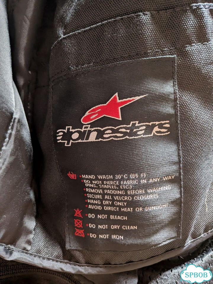 Мотокуртка Alpinestars MX-1 кожаная р.46 фото 4