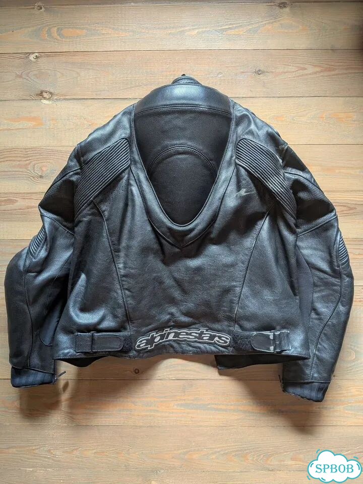 Мотокуртка Alpinestars MX-1 кожаная р.46 фото 5