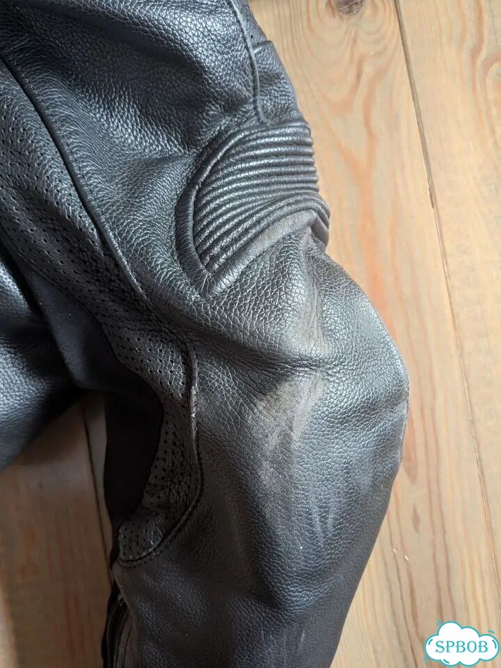 Мотокуртка Alpinestars MX-1 кожаная р.46 фото 9
