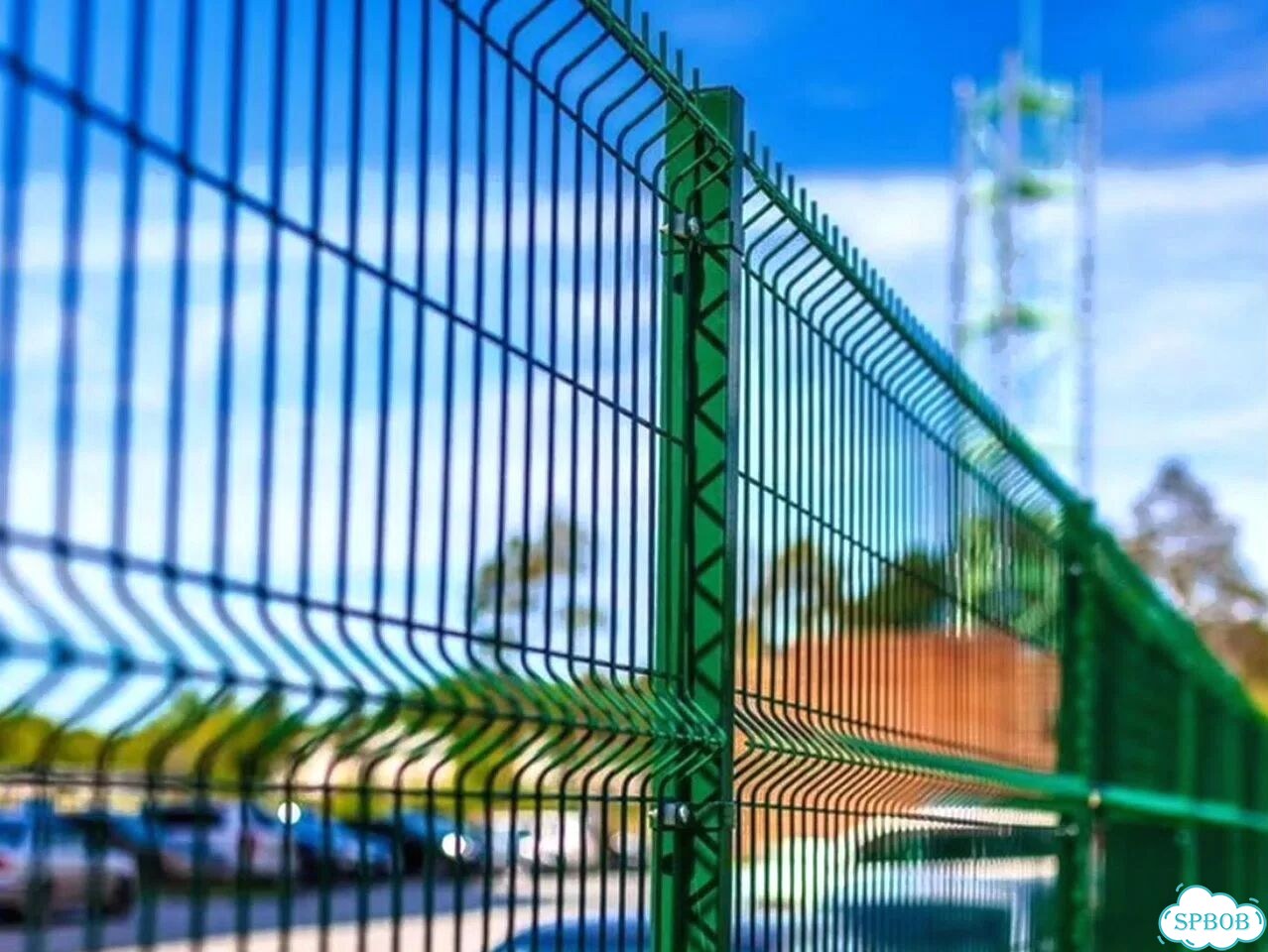 Забор из сетки 3Д гиттер с доставкой фото 4