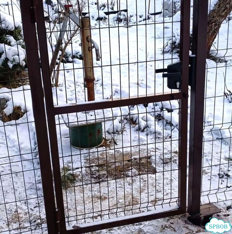 Забор из сетки 3Д гиттер любого цвета и размера фото 8