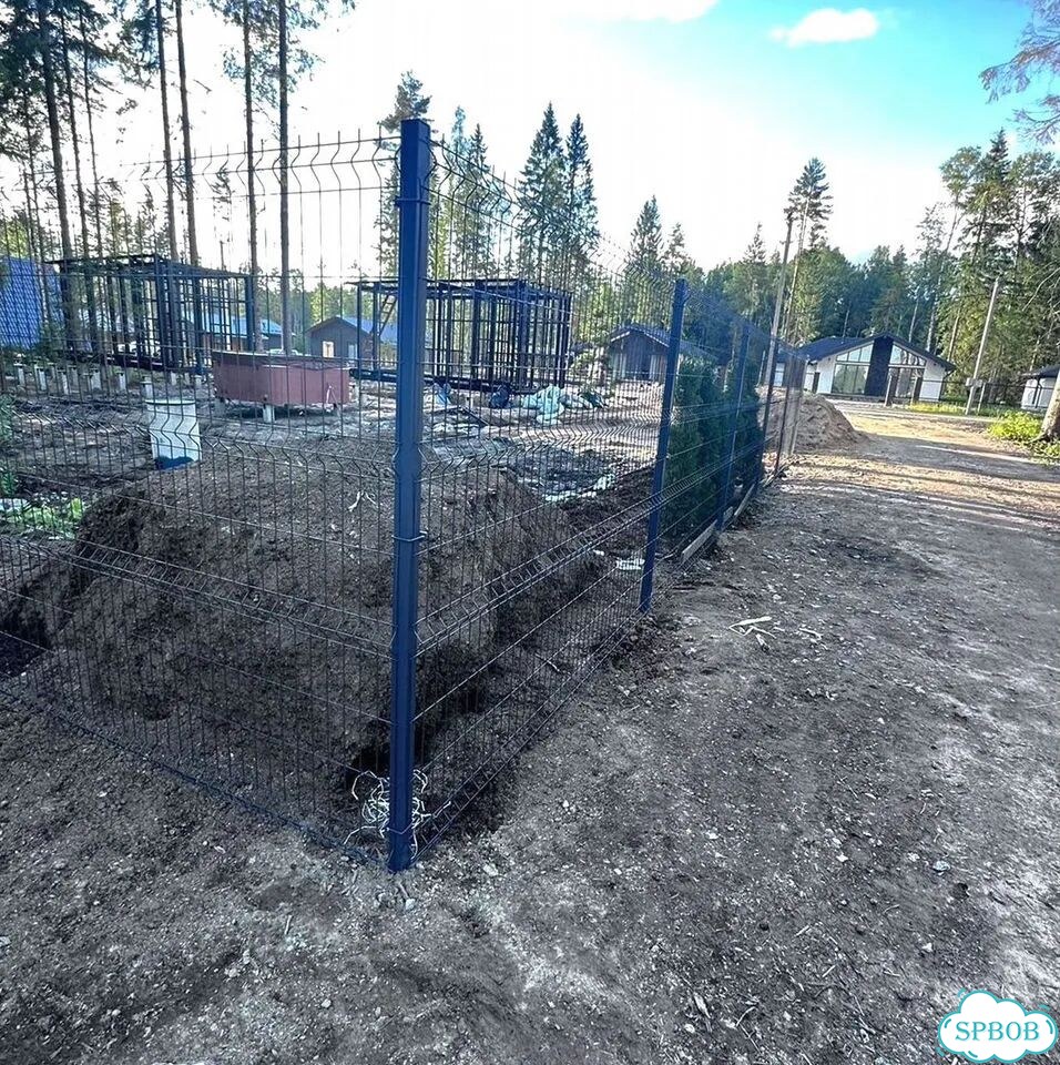 Забор из сетки 3Д гиттер с установкой и доставкой фото 10