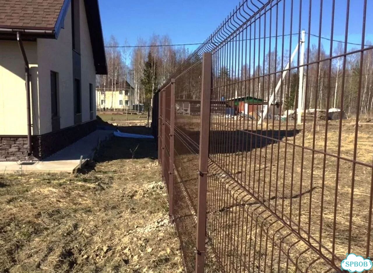 Забор из сетки Гиттер фото 1