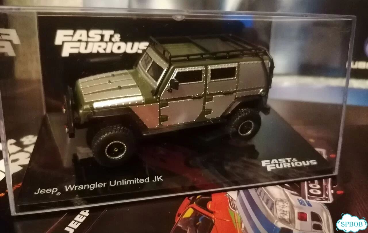 1:43 altaya Jeep wrangler unlimited фото 1